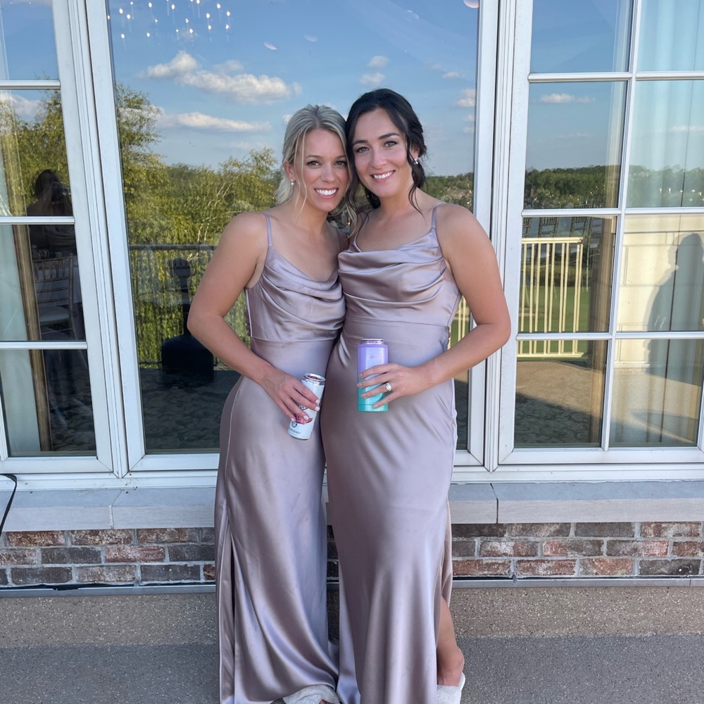 Revelry Skye Satin Dress